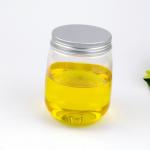 68mm Diameter Clear Drop Shaped Empty Juice Bottles With Screw Cap for sale