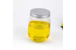 China 68mm Diameter Clear Drop Shaped Empty Juice Bottles With Screw Cap supplier