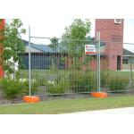 Low Carbon Steel Temporary Security Fence 4ft 6ft 8ft Construction Fence for sale