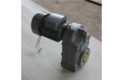 China Parallel Axis Speed Bevel Helical Gear Reducer Motor Flange Mounted supplier