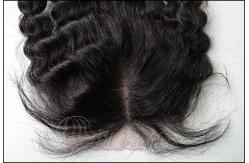 China 22# Micro Ring 5A Grade Lace Top Closure ，20 Inch Human Hair Weave supplier