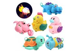 China Custom Cute Animal Pull Strings LED Lighting Model Kids Development Toy supplier