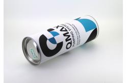 China CMYK Printing Kraft Paper Cans Packaging With Silver Tinplate Lids For Wine supplier