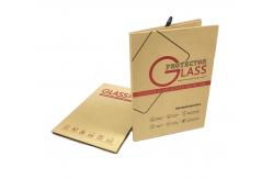 China Kraft Paper Screen Protector Packaging Box Tempered Glass Customized supplier