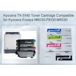 Kyocera TK 5140 CMYK Generic Toners with Value Pack for your Printer Ecosys M6030cdn for sale