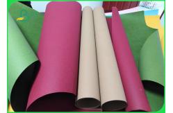 China Durable Fiber - Based Texture Kraft Paper Like Fabric For Totes supplier