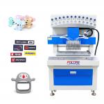 Soft PVC custom rubber brooch with logo making machine for sale