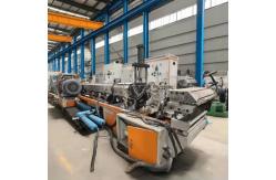 China Customizable 33 1 Screw Length Plastic Extrusion Machine with PLC Control System supplier