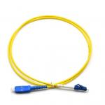 Singlemode Simplex Fiber Optic Patch Cord Sc Upc To Lc Upc for sale
