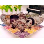 Anime Acrylic Stand Figures , 5cm X 3.8cm Mini Acrylic Display Stands for sale