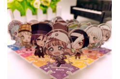 China Anime Acrylic Stand Figures , 5cm X 3.8cm Mini Acrylic Display Stands supplier