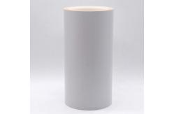 China Matte White 1Mil Permanent Adhesive Antistatic Polyimide Reusable Sticker Materials With  Glassine supplier