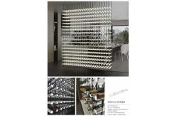 China Laser Cut Metal Folding Screen For Room Divider In All Seasons supplier