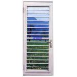 100mm Depth Aluminum Casement Windows 2.28pvb 27A Anodized