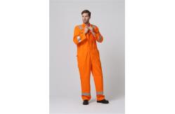 China EN11612 Anti Static Workwear 350g All In One Waterproof Overalls supplier