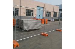 China Hot Dipped Mesh Portable Temporary Fence For Protection supplier