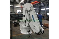 China Hydraulic Folding 8M Steel 0.6T Offshore Pedestal Crane supplier