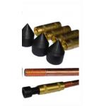 Outdoor Electrode Copper Clad Steel Earth Rod SUS304 Material for sale
