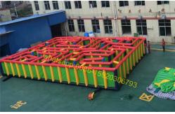 China Inflatable labyrinth game supplier
