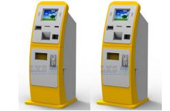China Custom Education / Schools Free Standing Kiosk With Card Reader supplier