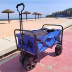 PP Wheel Retractable Collapsible Folding Wagon Garden Transporting Cart for sale