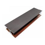 Wood Finished Kitchen Cabinet Profiles , Industrial Aluminum Extrusion Framing for sale