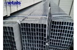 China Hot Dipped Square Galvanized Steel Pipe 40x60 1 Inch For Construction supplier