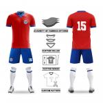 Breathable Custom Team Jersey  Durable Moisture Wicking Football Team Jersey for sale
