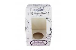 China Foodgrade Custom Cake Boxes With Window Printed Biodegradable supplier