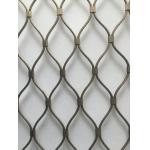 SS 304 / 316 Golden Stair Rail Safety Mesh Perfect Anti - Rust Property