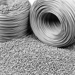 Insulation Sheath PVC Compound Granules For Low Temperature Network Wire Extrusion RAL 7035 for sale