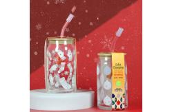 China 24ozcolor Changing Plastic Cup Christmas Tumbler With Straw supplier