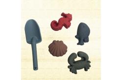 China Silicone Nontoxic Children'S Instructional Toy Beach Miniature Set For Kids supplier