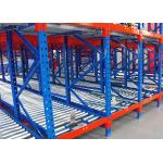 Optional Color Gravity Flow Pallet Rack Fully Adjustable Capacity 500-5000kgs for sale