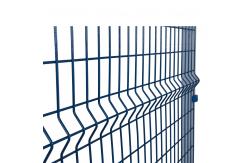 China Easily Assembled 6ft Height Airport Security Fencing Pvc Coated Square Post supplier