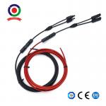 UV Resistance Solar Panel Extension Cable 6mm2 PV Cable Mc4 Connector TUV for sale