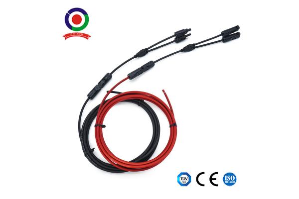 UV Resistance Solar Panel Extension Cable 6mm2 PV Cable Mc4 Connector TUV
