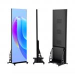 Portable Led Video Wall P1.25 P1.5 P1.86 P2 P2.5 With Wheels Poster Advertising LED Indoor Led Poster Screen Led Digital Display for sale