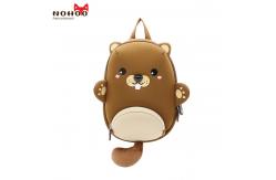 China 2019 new item brown bear Kids waterproof neoprene animal kindergarten backpack supplier