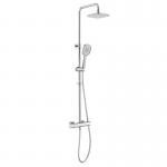 205×205mm Bathroom Shower Thermostatic 3 Function Hand Shower for sale