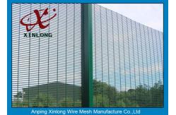 China 358 High Security Wire Netting Fence / Anti Climb Wire Mesh Security Fencing supplier