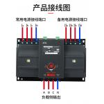 3P CB Class ATS Automatic Transfer Switch Panel Mount IEC Standard