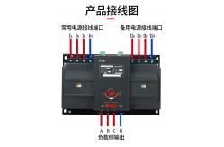 China 3P CB Class ATS Automatic Transfer Switch Panel Mount IEC Standard supplier