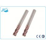 CNC Cutting Tools Corner Radius End Mill , 4 Flute End Mill for sale
