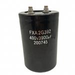 High quality big Capacitor FXA2G392 Screw Terminal Aluminium Electrolytic Capacitor 400V 3900UF for sale