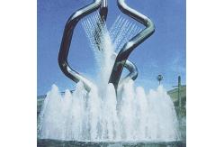 China Fully SS304 Ice Tower Water Fountain Spray Jet For Garden supplier