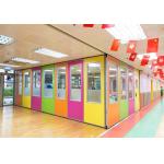 Movable Operable Sliding Folding Partition Walls For Classroom 85mm Width for sale