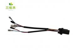 China 4.0mm Pitch 6 Pin Electric Tailgate LED Light Automotive Wire Harness supplier