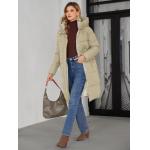 Closure Female Frost Jacket In Black With Zipper And Snap Fastener