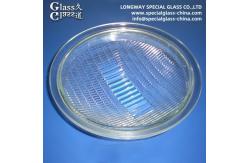 China Durable Molded Borosilicate Light Cover For Underwater Lamp supplier
